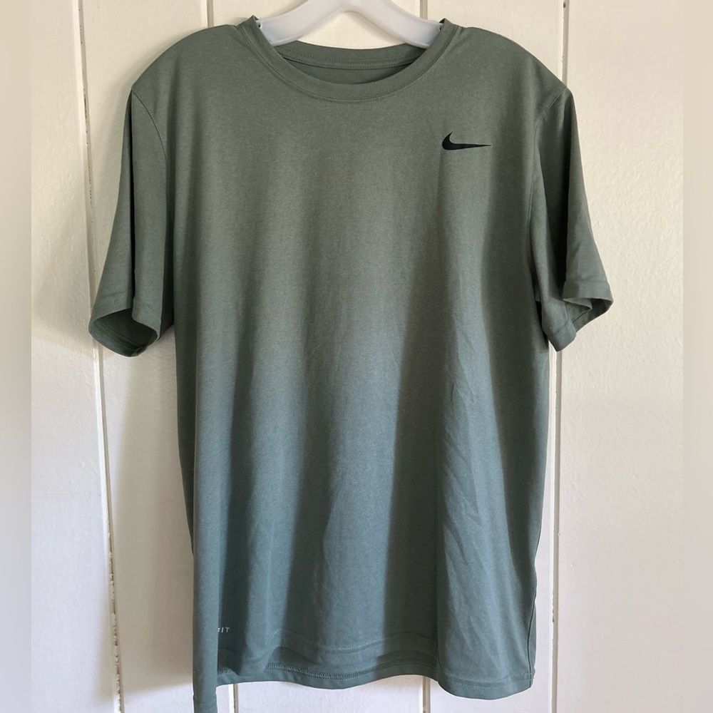 Nike dri fit activewear tee- Military Green